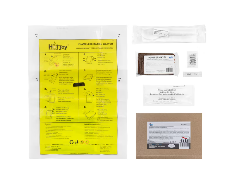 Kuuma toidu portsjon