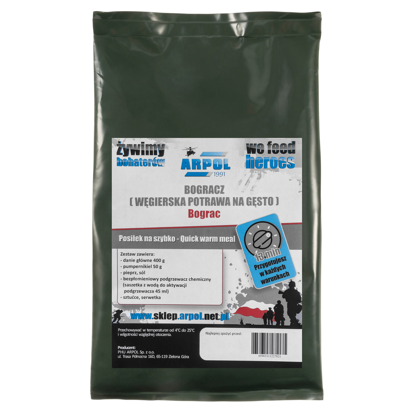 Kuuma toidu portsjon